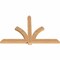 Ekena Millwork Redmond Smooth Timber Gable Bracket, Western Red Cedar, 84"W x 56"H x 3 1/2"D x 5 1/2"F, 16/12 Pitch GBW084X56X0406RED00SWR - alternate 2